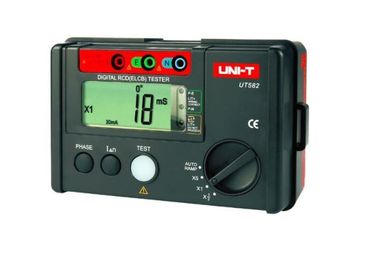 Multimeter Electrical  RCD Test Equipment，Digital ELCB Tester Ergonomic Design