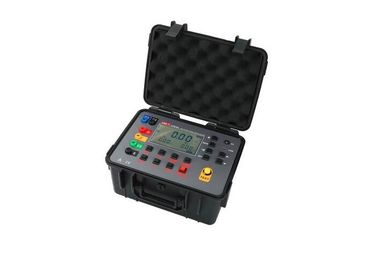 Fast Insulation Resistance Test Equipment Double Clamp On Ground Resistance Tester