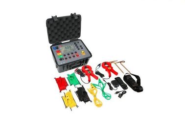Fast Insulation Resistance Test Equipment Double Clamp On Ground Resistance Tester