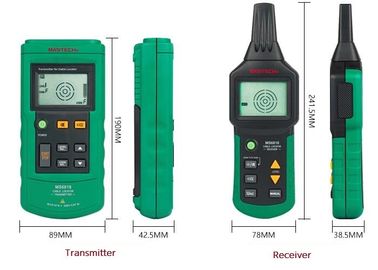 Auto Ranging Underground Cable Detector , Advanced Wire Tracer With Transmitter