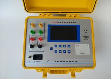 0.1μΩ Resolution Power Transformer Testing Equipment 3 Phase 10A Test Current Output