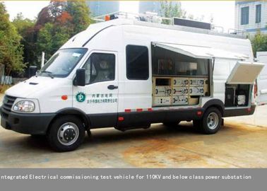 Véhicule d&#39;essai électrique mobile d&#39;équipement de mesure à haute tension de révision rapide